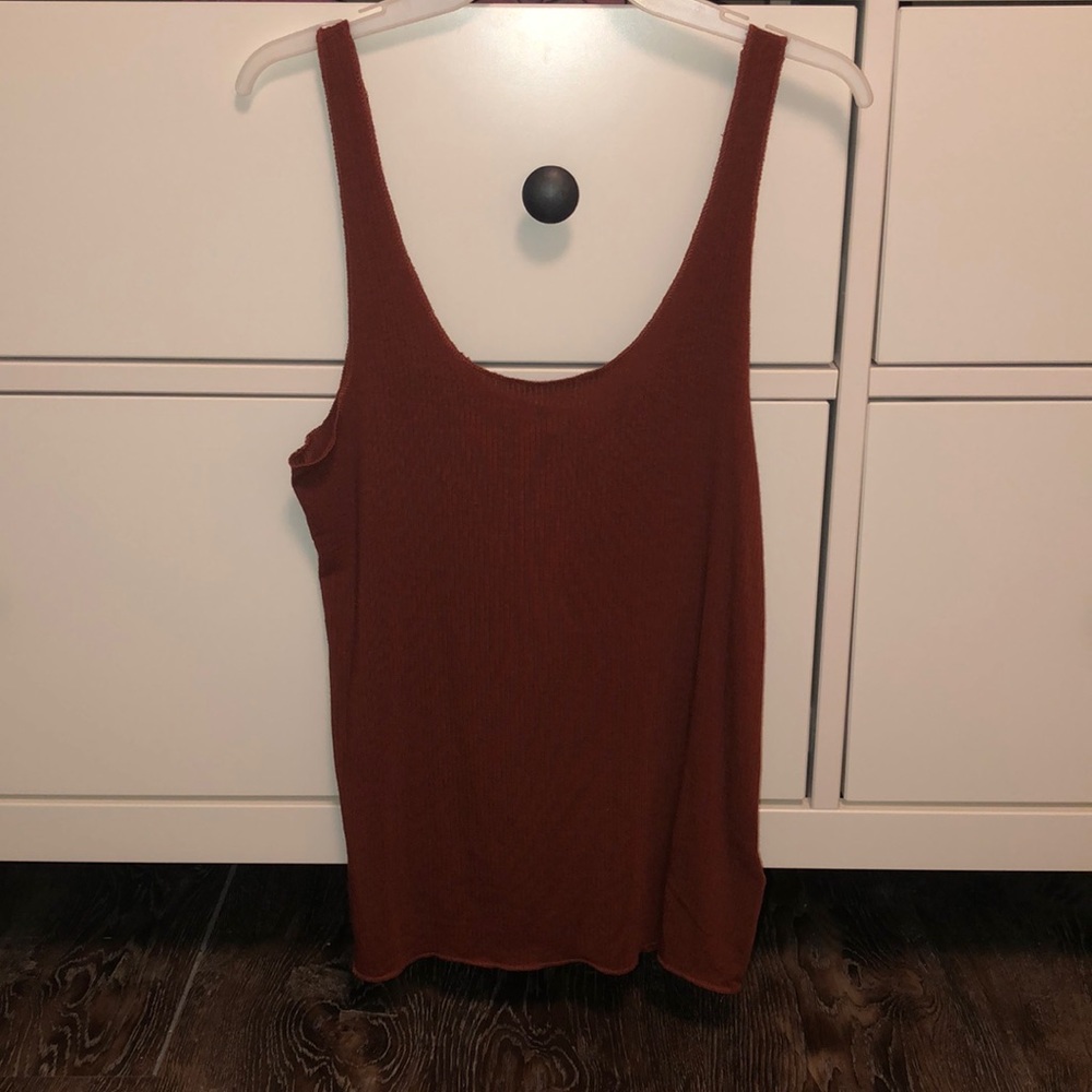 ribbed tank top